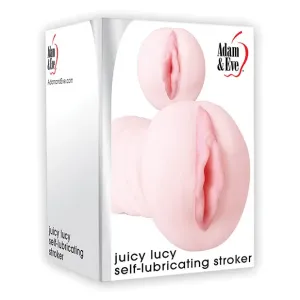 Adam & Eve Juicy Lucy Self Lubricating Stroker - White