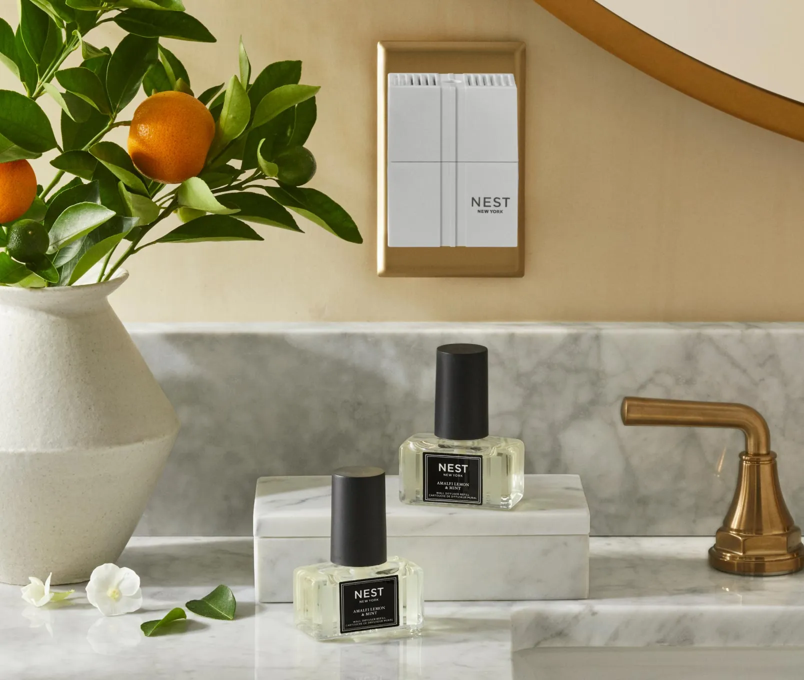 Amalfi Lemon & Mint Refills for Wall Diffuser