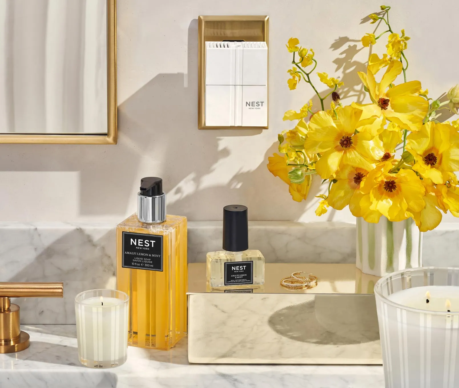 Amalfi Lemon & Mint Refills for Wall Diffuser