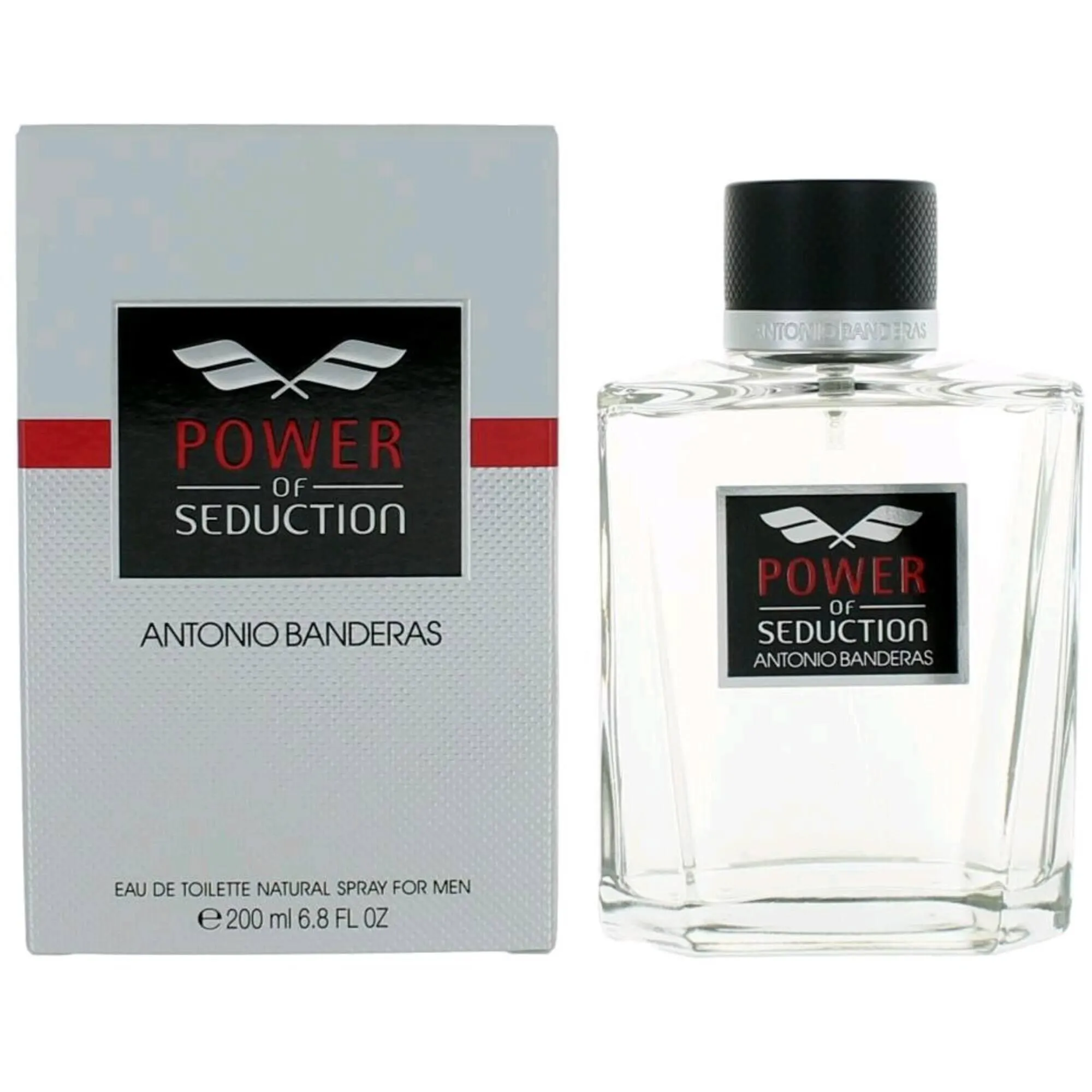 Antonio Banderas Men's Eau De Toilette Spray - Power of Seduction Captivated, 6.8 oz