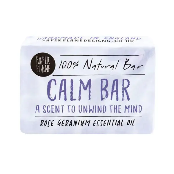 Calm Bar: Rose Geranium Soap by Paper Plane