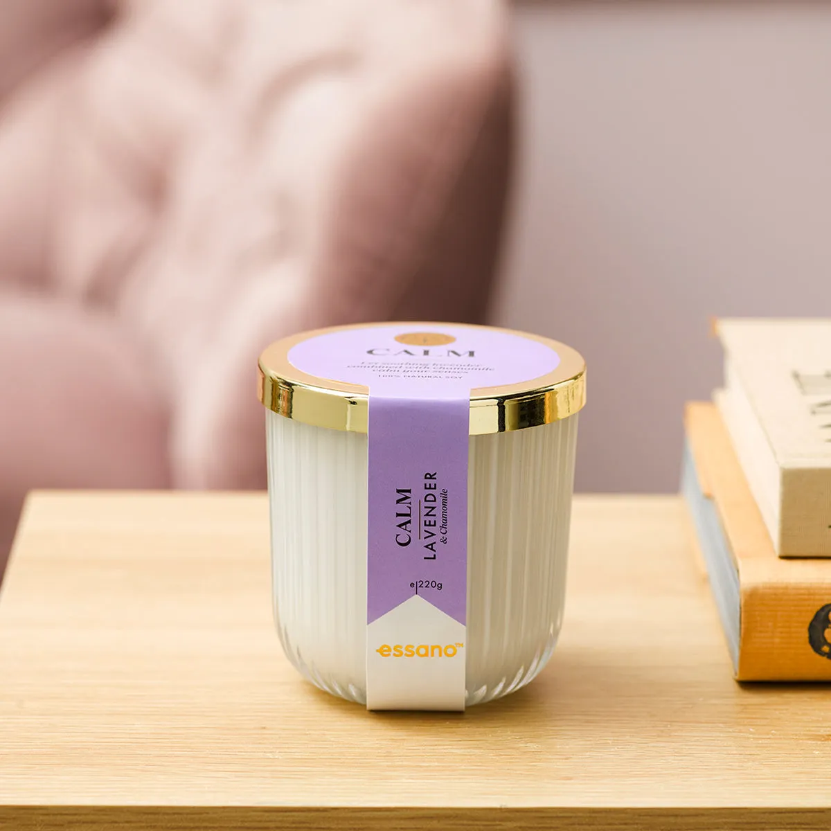 Calm Lavender & Chamomile Candle