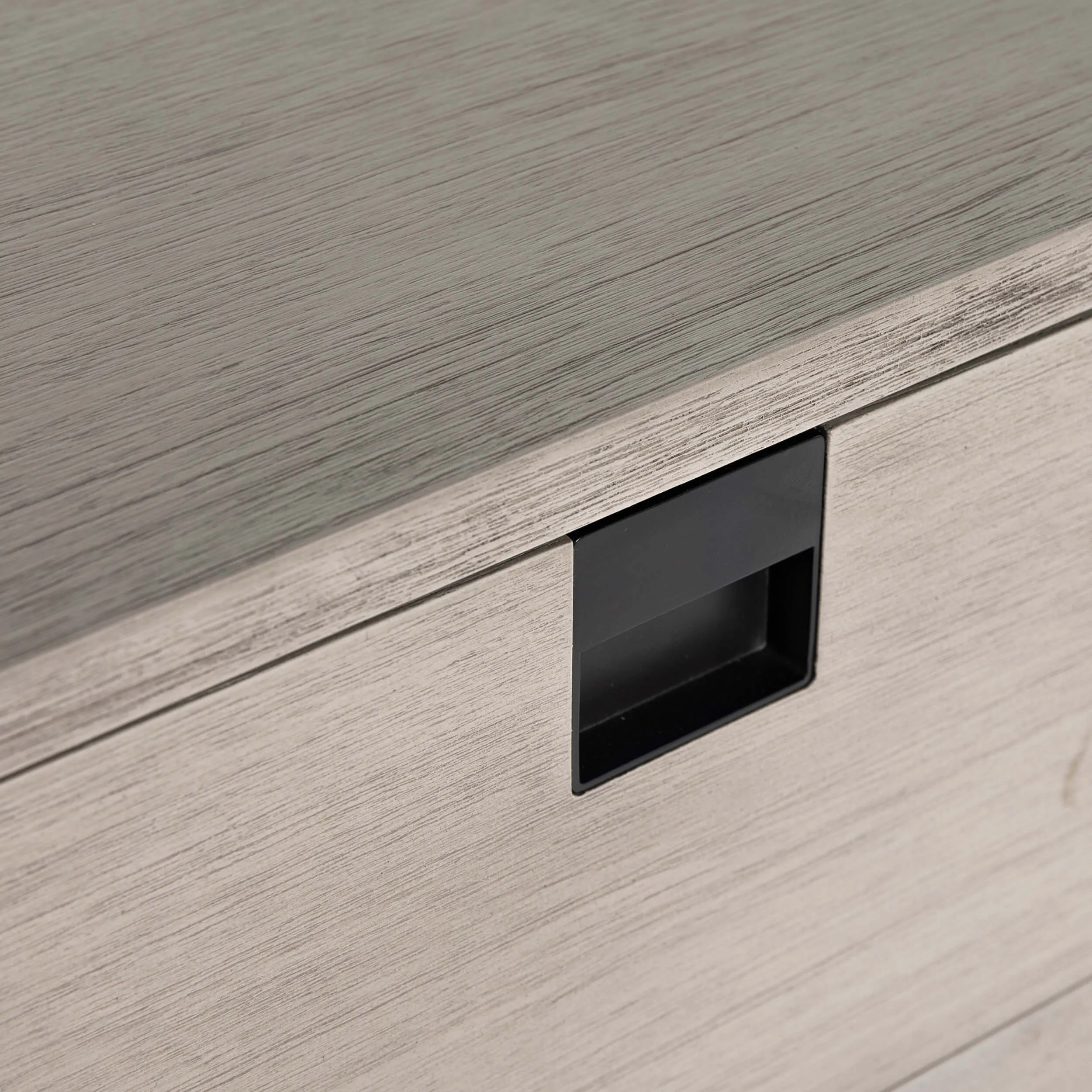 Carly 6 Drawer Dresser, Grey Wash