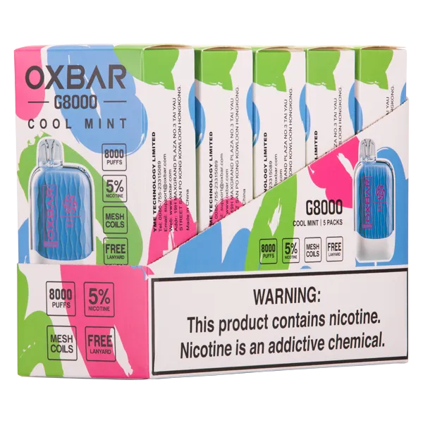 Cool Mint Oxbar G8000