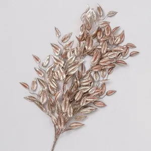 Copper Leaf Spray - 82cm