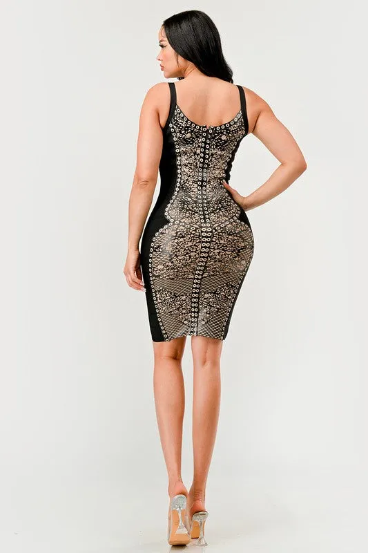Dark Goddess Aztec Dress