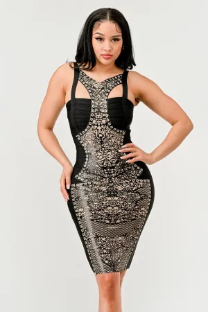 Dark Goddess Aztec Dress