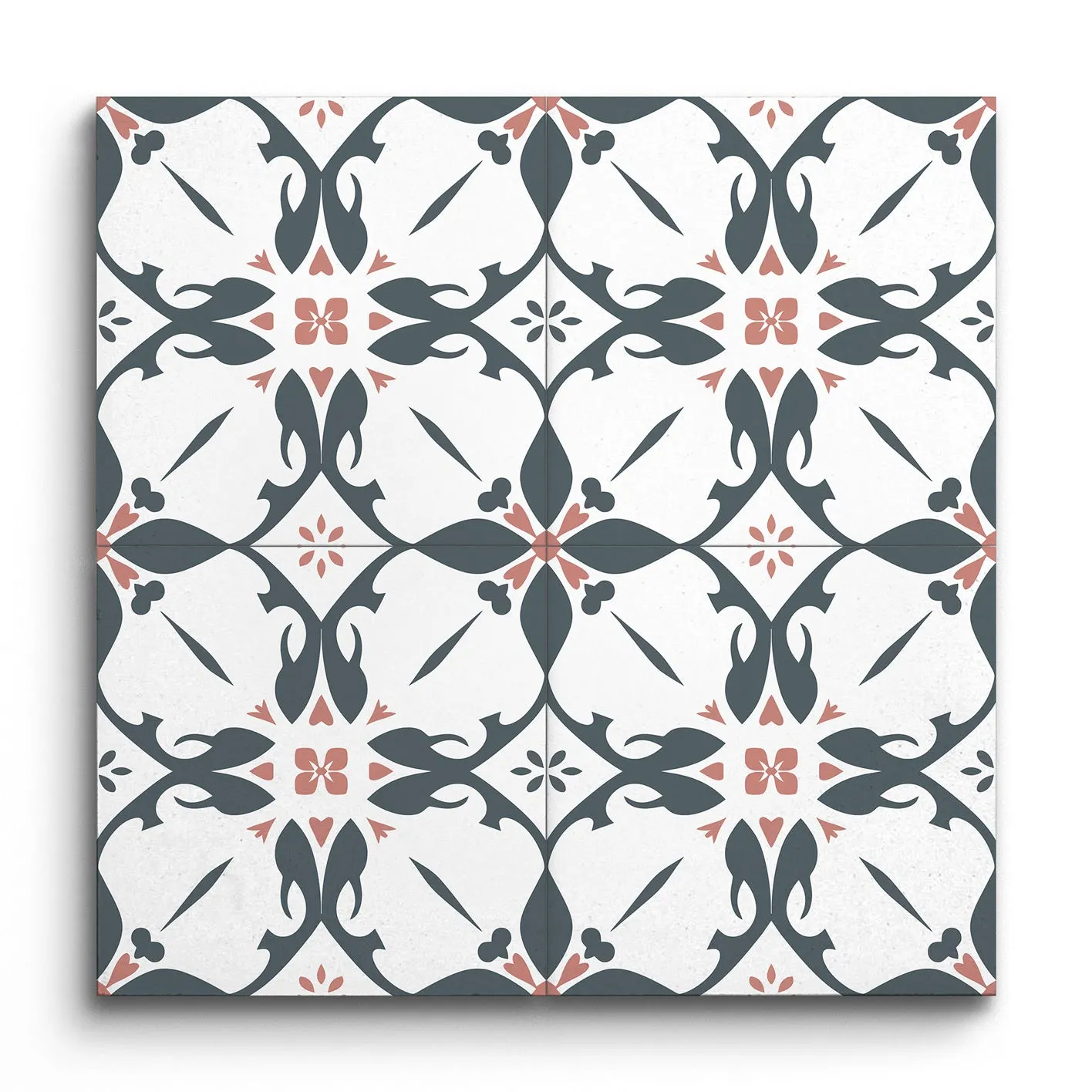 Encaustic Elegance: Floralis Symphony Tile