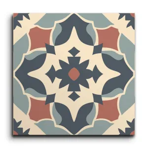 Encaustic Elegance: Symmetrys Embrace
