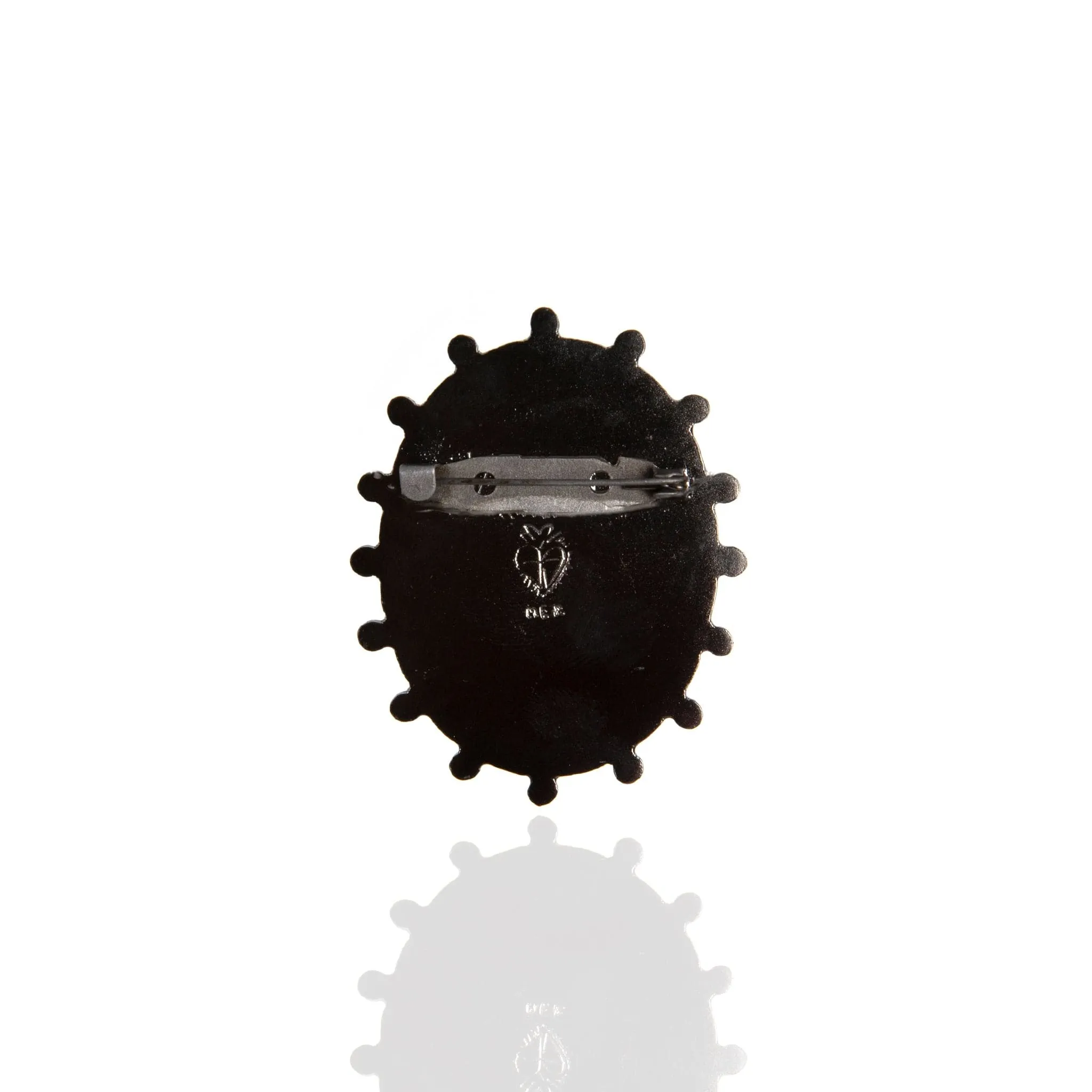 Floral Cameo Brooche