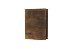 Gem Dandy Men's Brown Tri-Fold Wallet