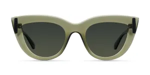 Karoo Sunglasses Stone/Olive Green