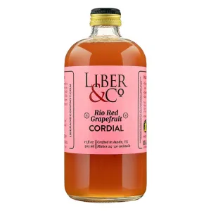 Liber & Co - Rio Red Grapefruit Cordial (9.5OZ)