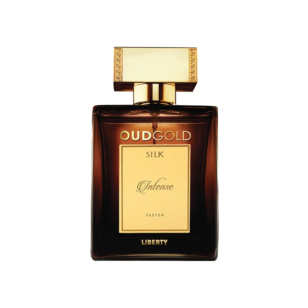 Liberty Luxury OudGold Silk Intense Limited Edition Parfum for Men and Women (100ml/3.4Oz), Crafted in France, Woody Notes, Long Lasting - upto 3 days.