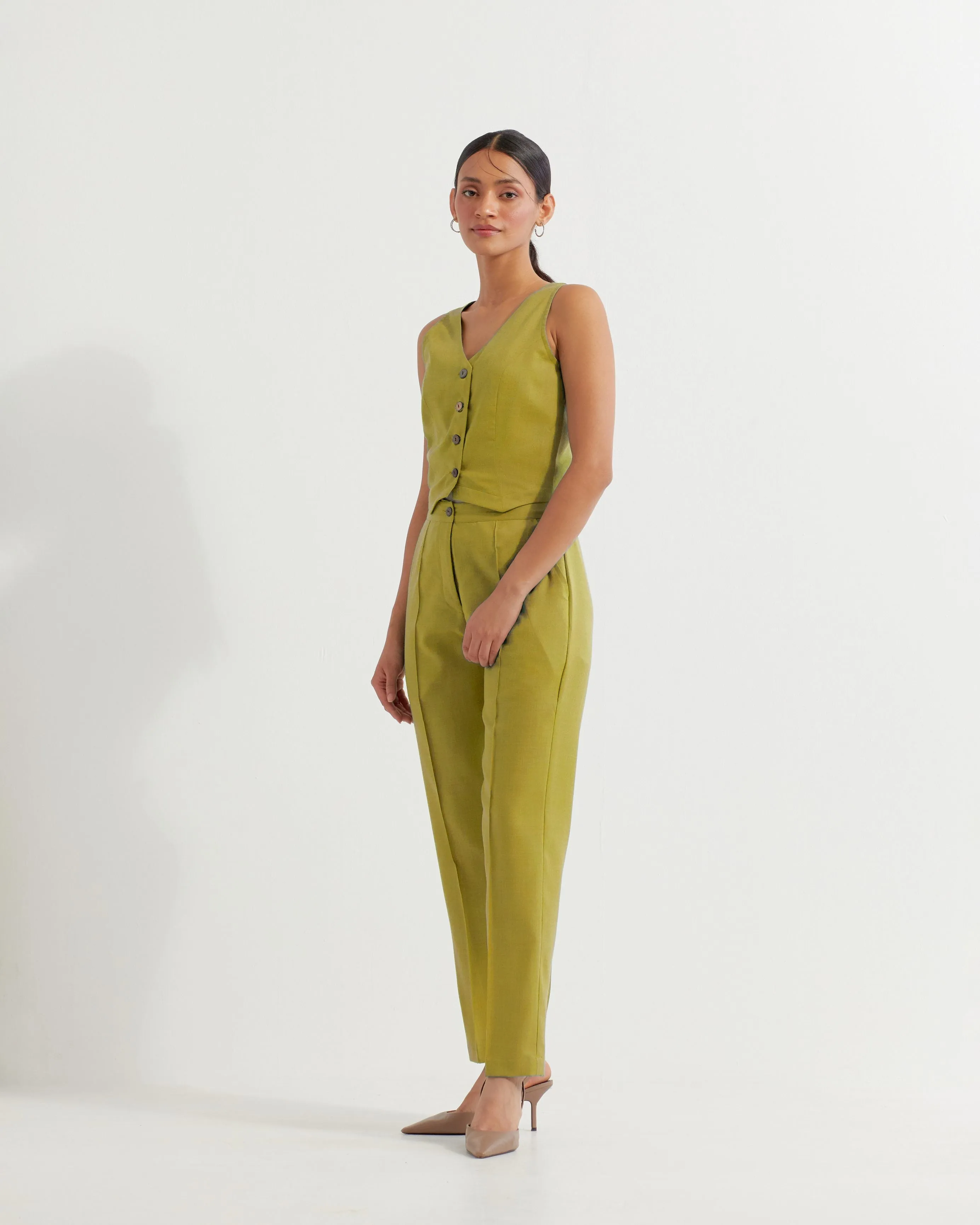 Lime Green Anne Pants