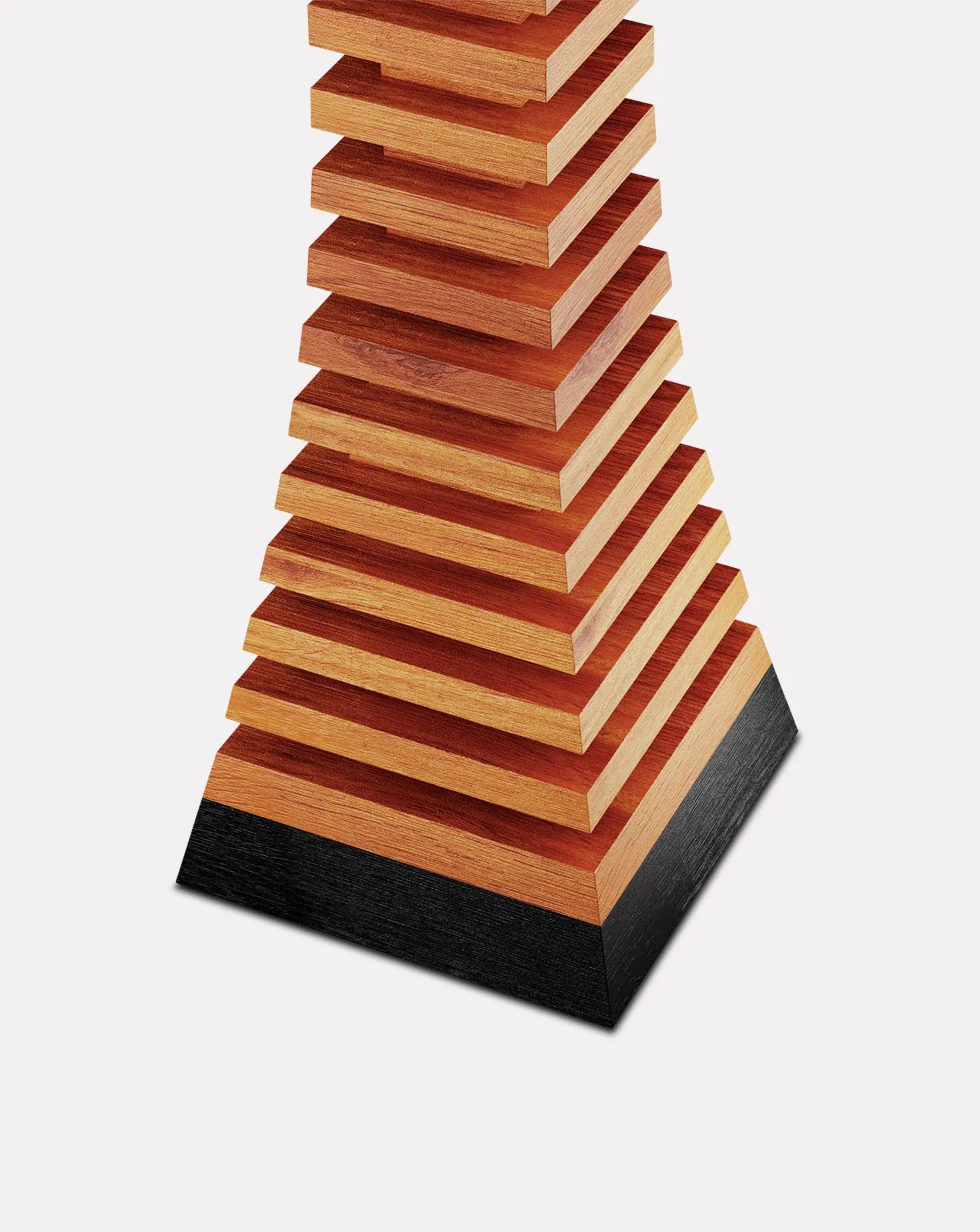 Luminous Wood Floor Lamp