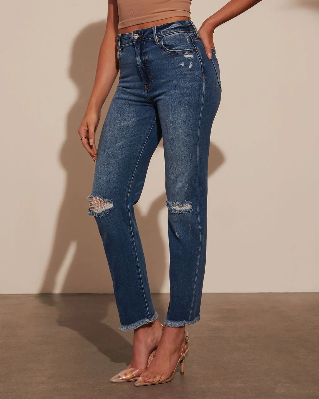 Mari Lou Dark Wash Jeans