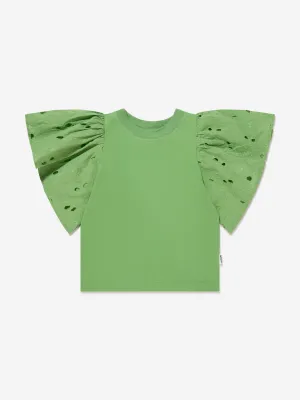 Molo Girls Ritza T-Shirt In Green