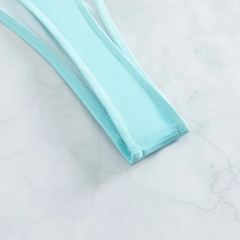 Ocean Breeze Elegance Einteiliger Badeanzug mit Cut-Outs