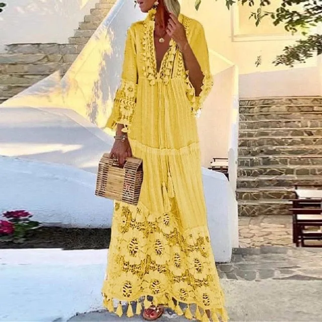 Ocean Breeze Summer Cover Up Maxikleid