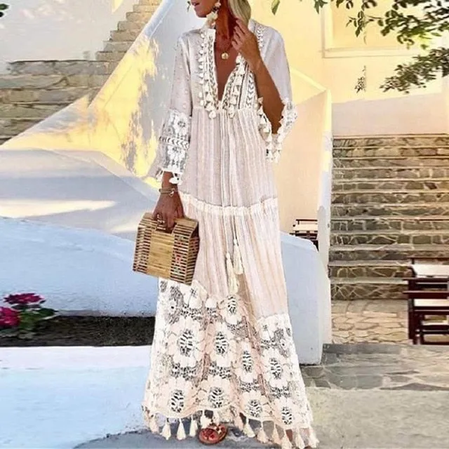 Ocean Breeze Summer Cover Up Maxikleid