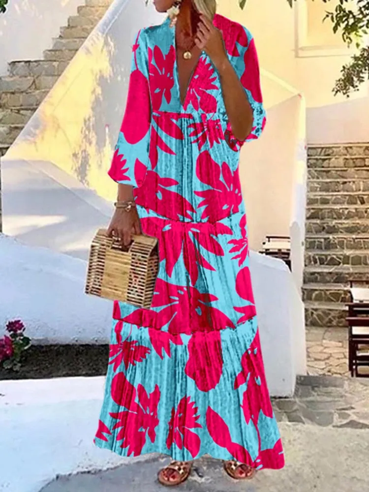 Ocean Breeze Summer Cover Up Maxikleid