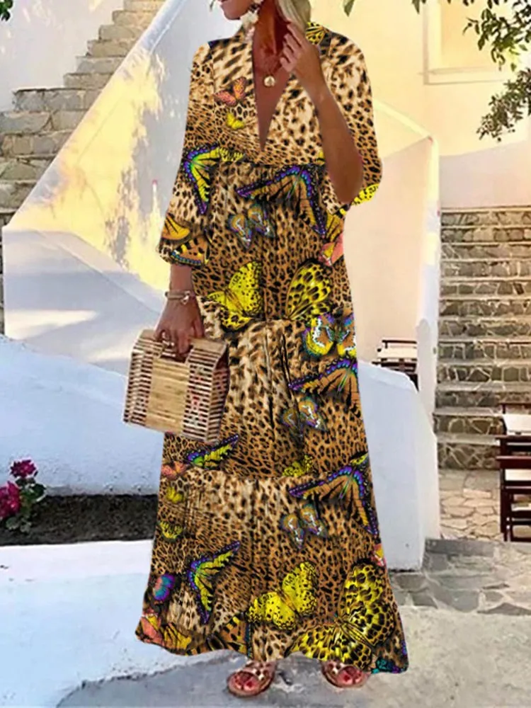 Ocean Breeze Summer Cover Up Maxikleid