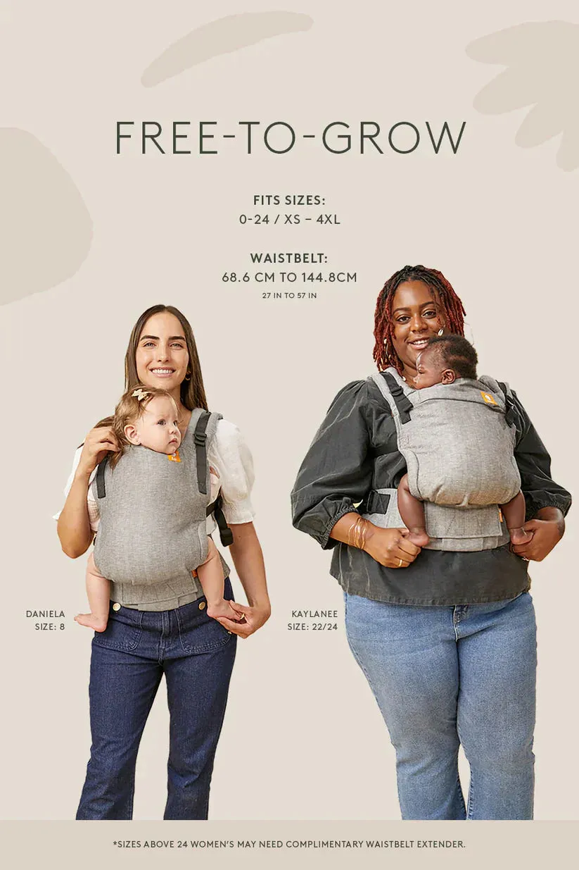 Olive - Corduroy Free-to-Grow Baby Carrier