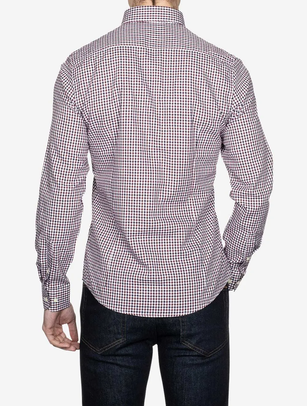 Padshaw Tailored Shirt Rich Red