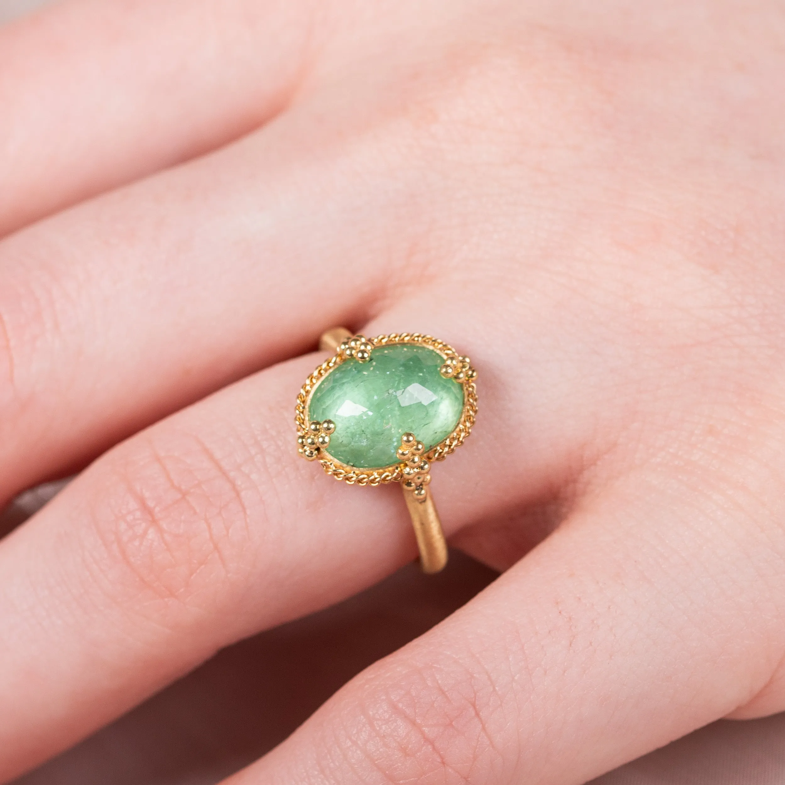 Paraiba Tourmaline Serenity Ring