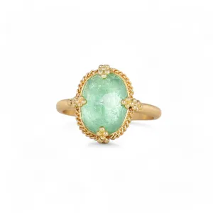 Paraiba Tourmaline Serenity Ring