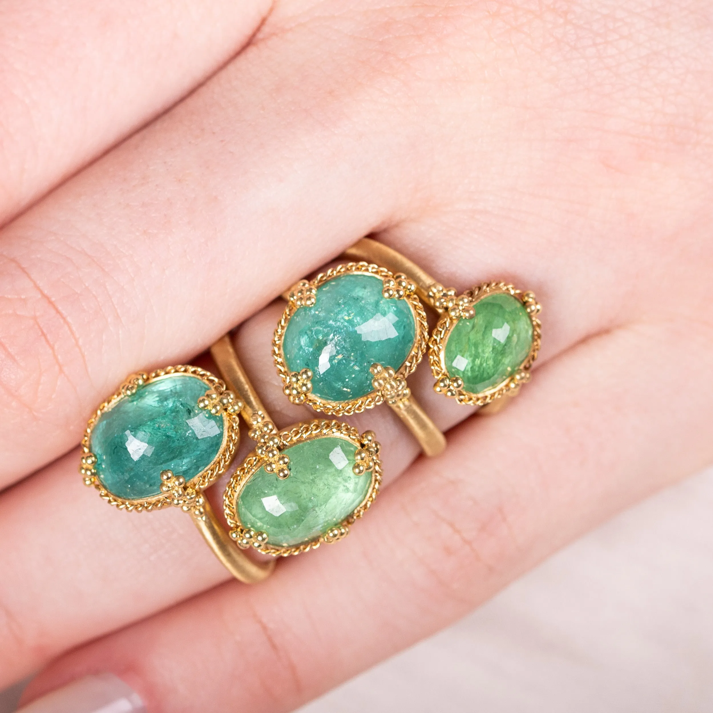 Paraiba Tourmaline Serenity Ring