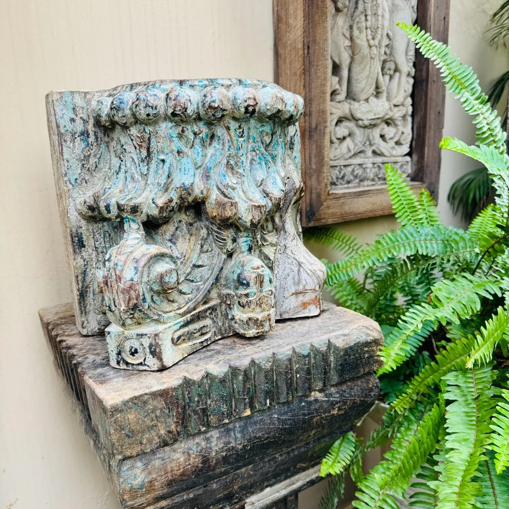 Parwaz  6 :  Carved Wooden Candle stands