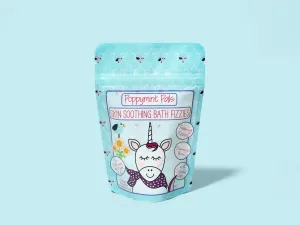 Poppymint Pals - Skin Soothing Foaming Bath Fizzies: Chamomile Bloom