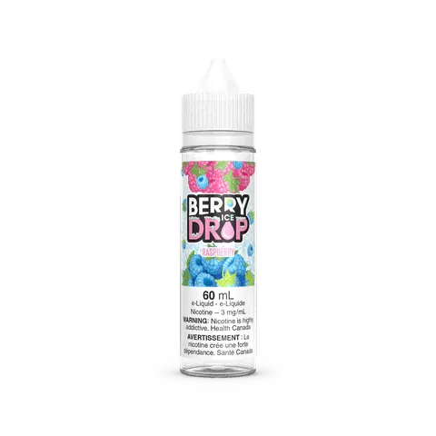Raspberry - Berry Drop ICE E-Liquid - 60mL (Ontario)