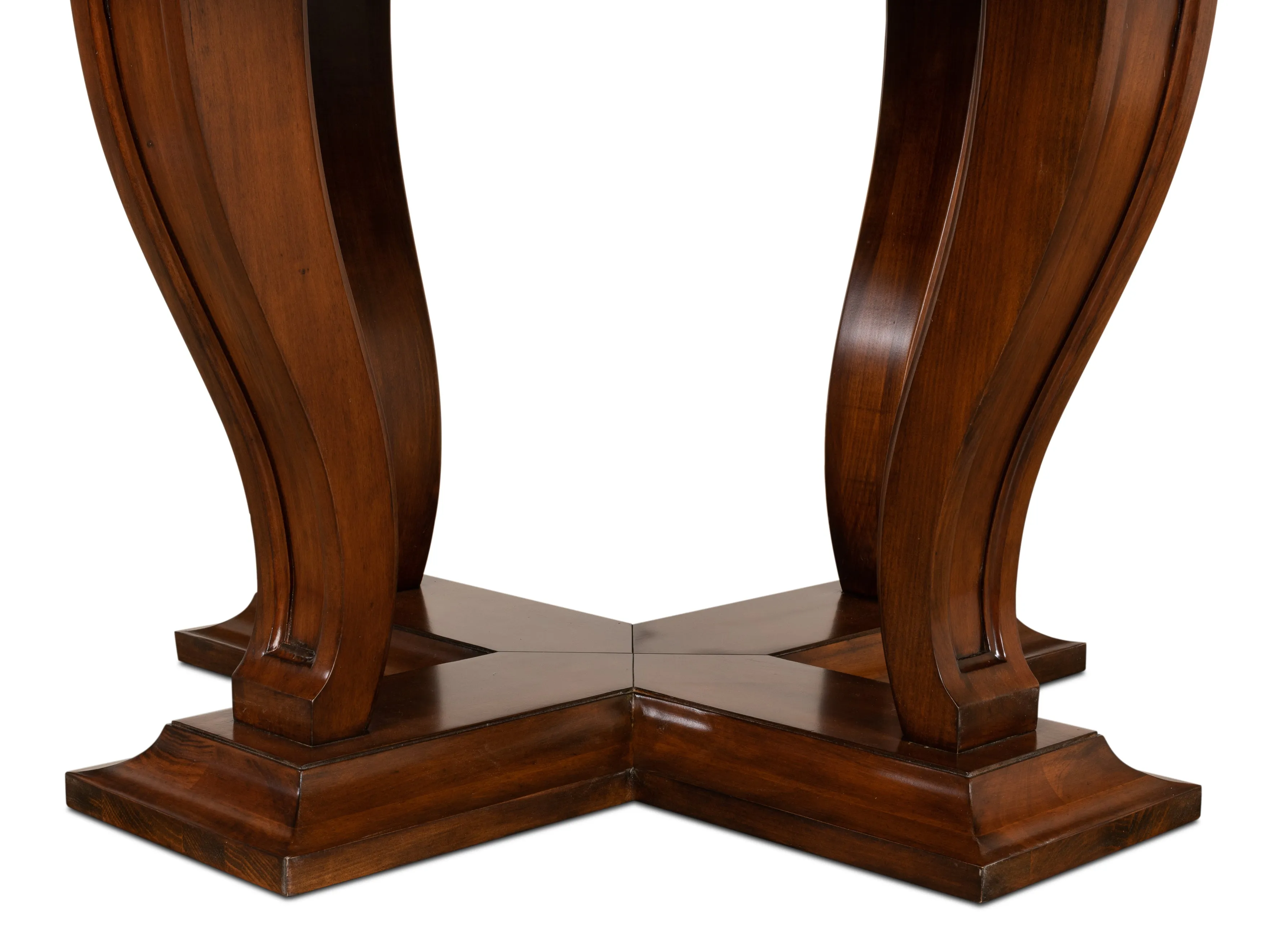 Sarreid - Metropolitan Jupe Dining Table  Medium - Brown - Contemporary
