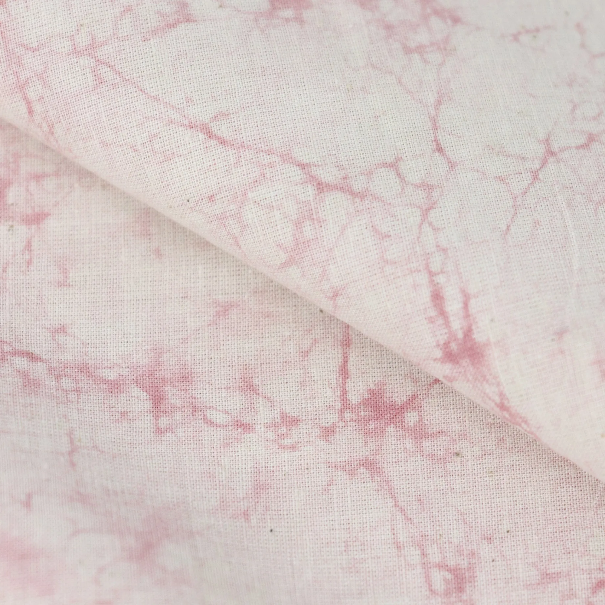 Soft Premium Pink Hand Block Print Fabric