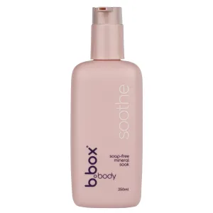 soothe soap-free baby mineral soak   wash