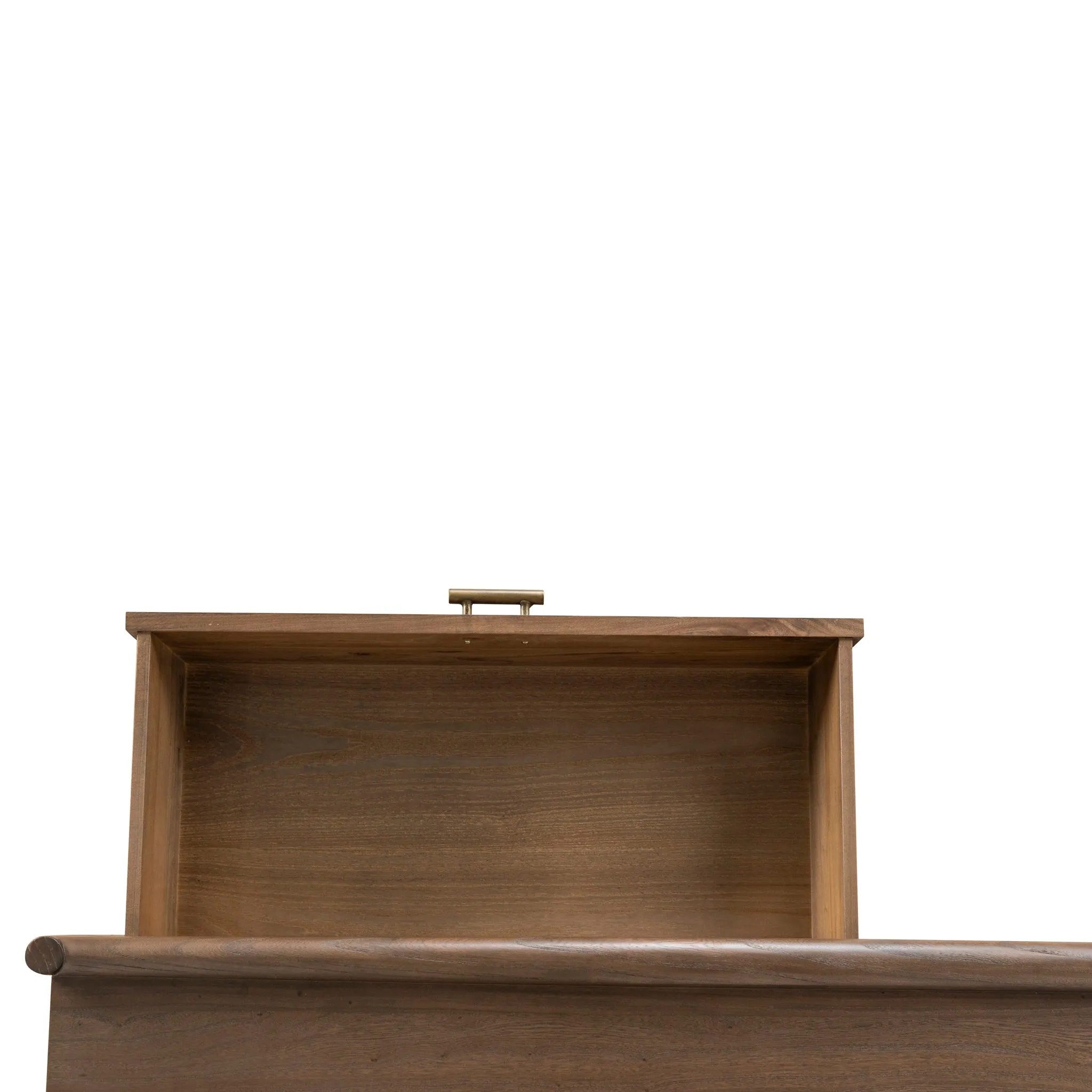 Sophia 6 Drawer Wooden Chest - Walnut