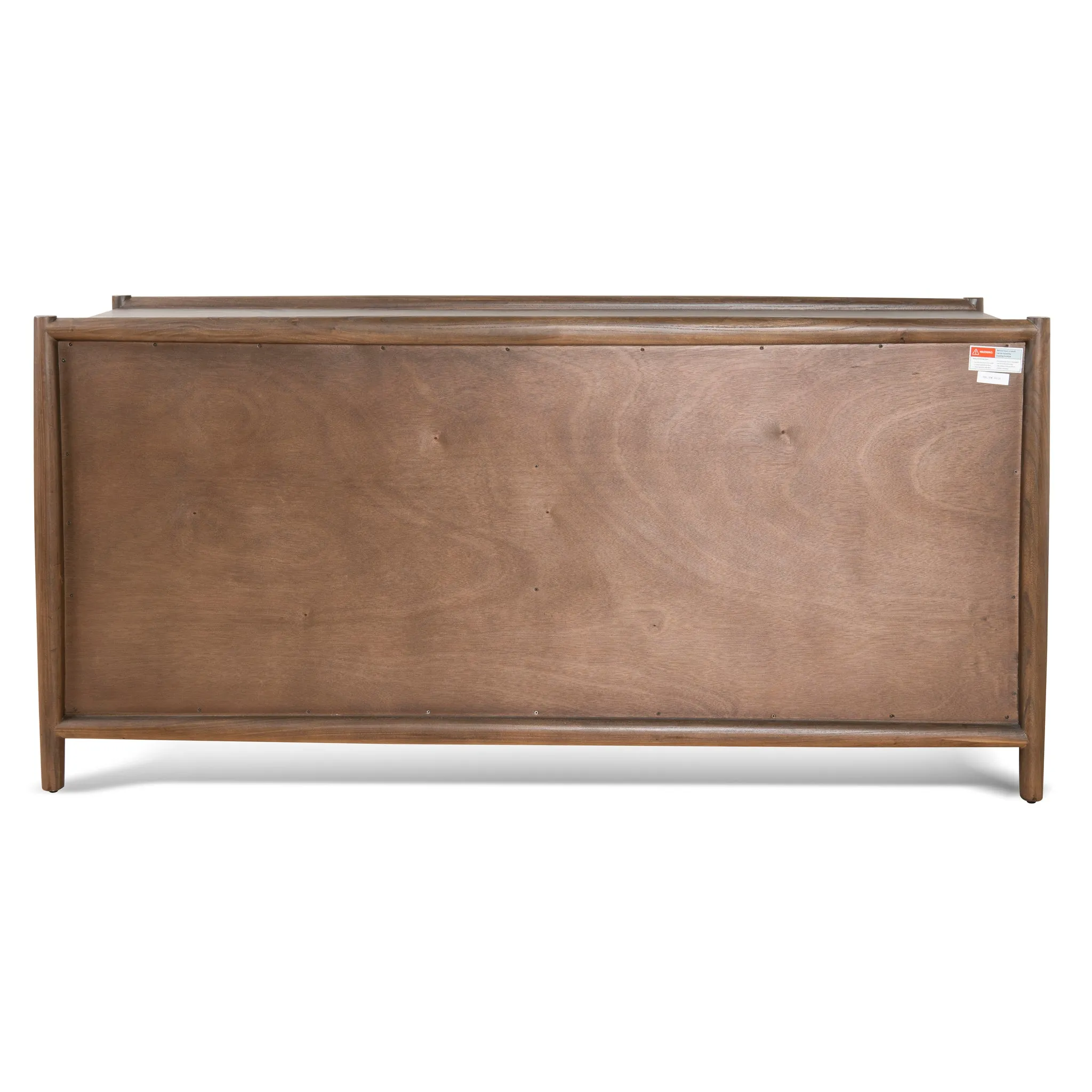 Sophia 6 Drawer Wooden Chest - Walnut