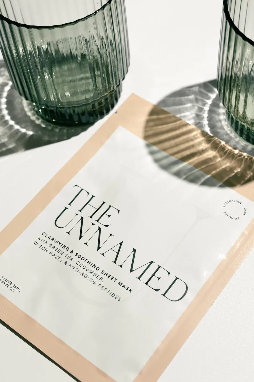 THE UNNAMED Clarifying & Soothing Sheet Mask