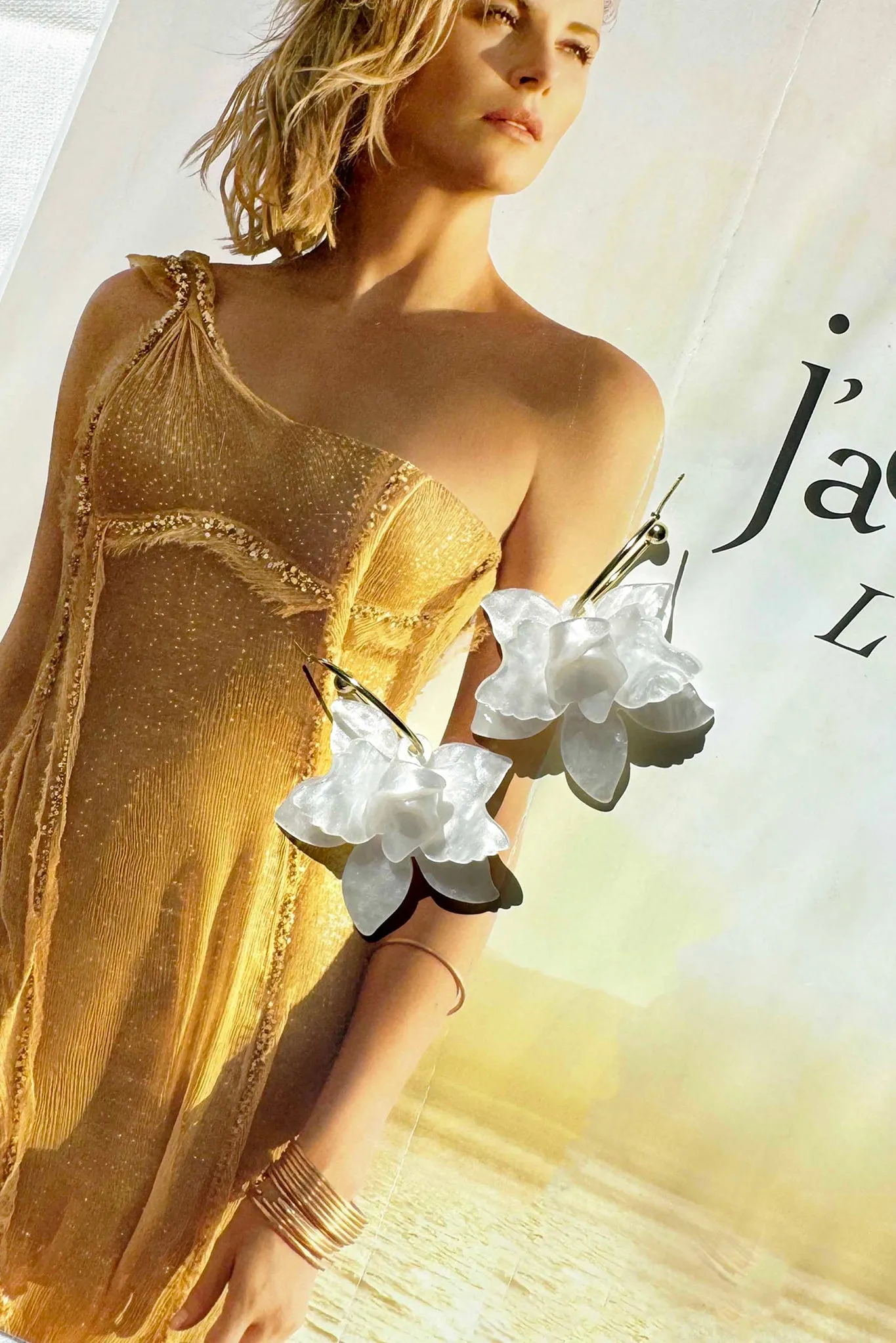 Upstate Earrings - White