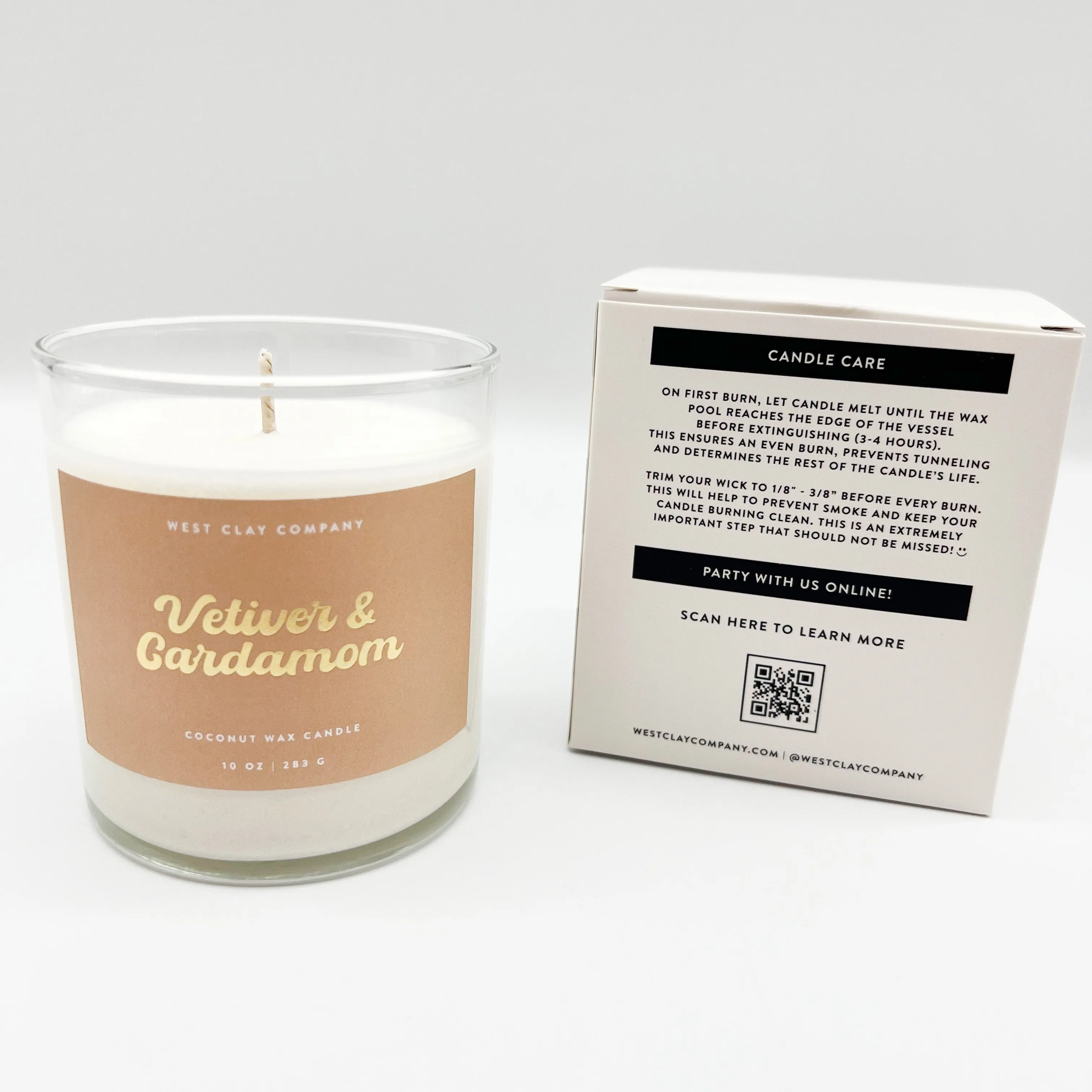 Vetiver & Cardamom Candle 10oz
