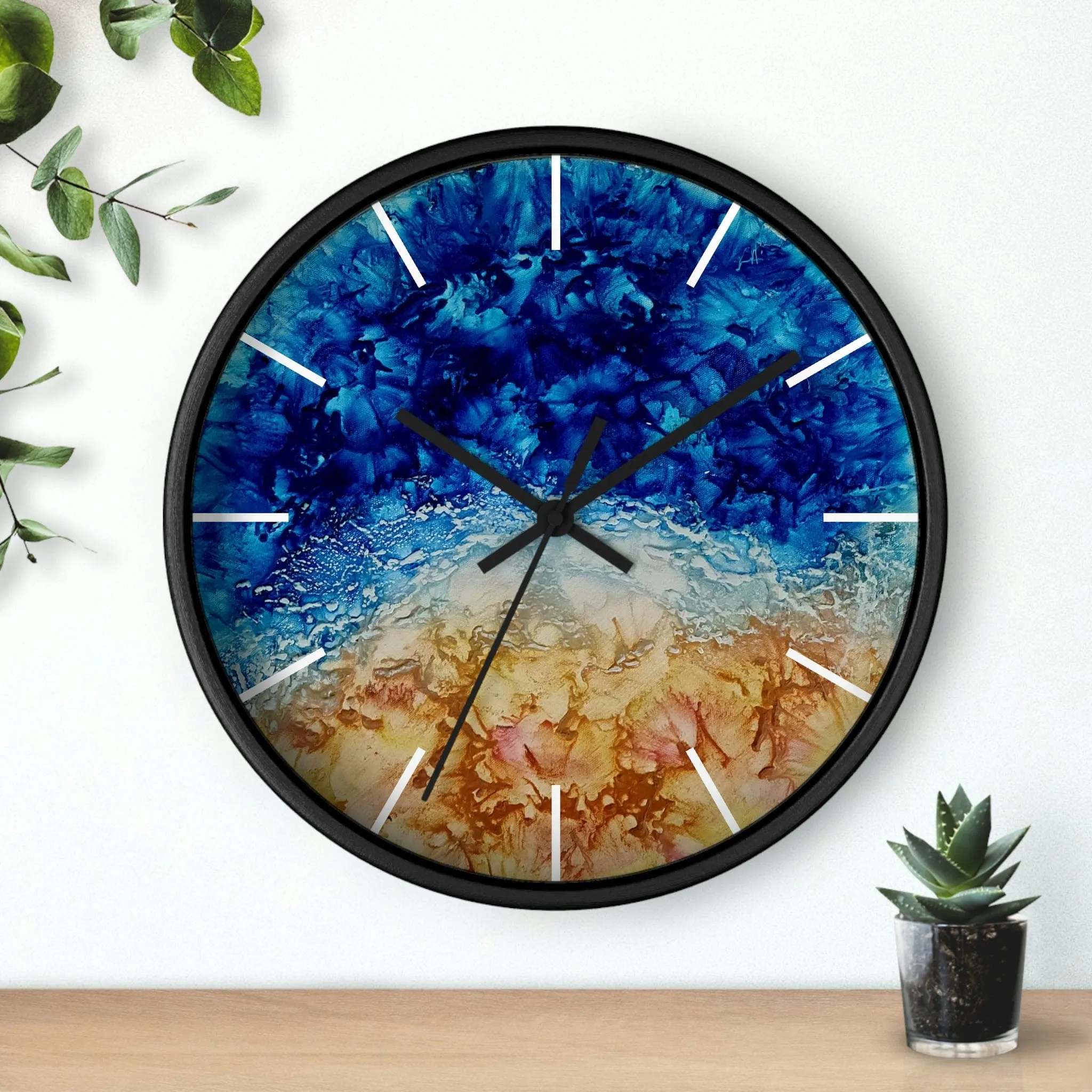 Wall Clock- A Day At The Beach