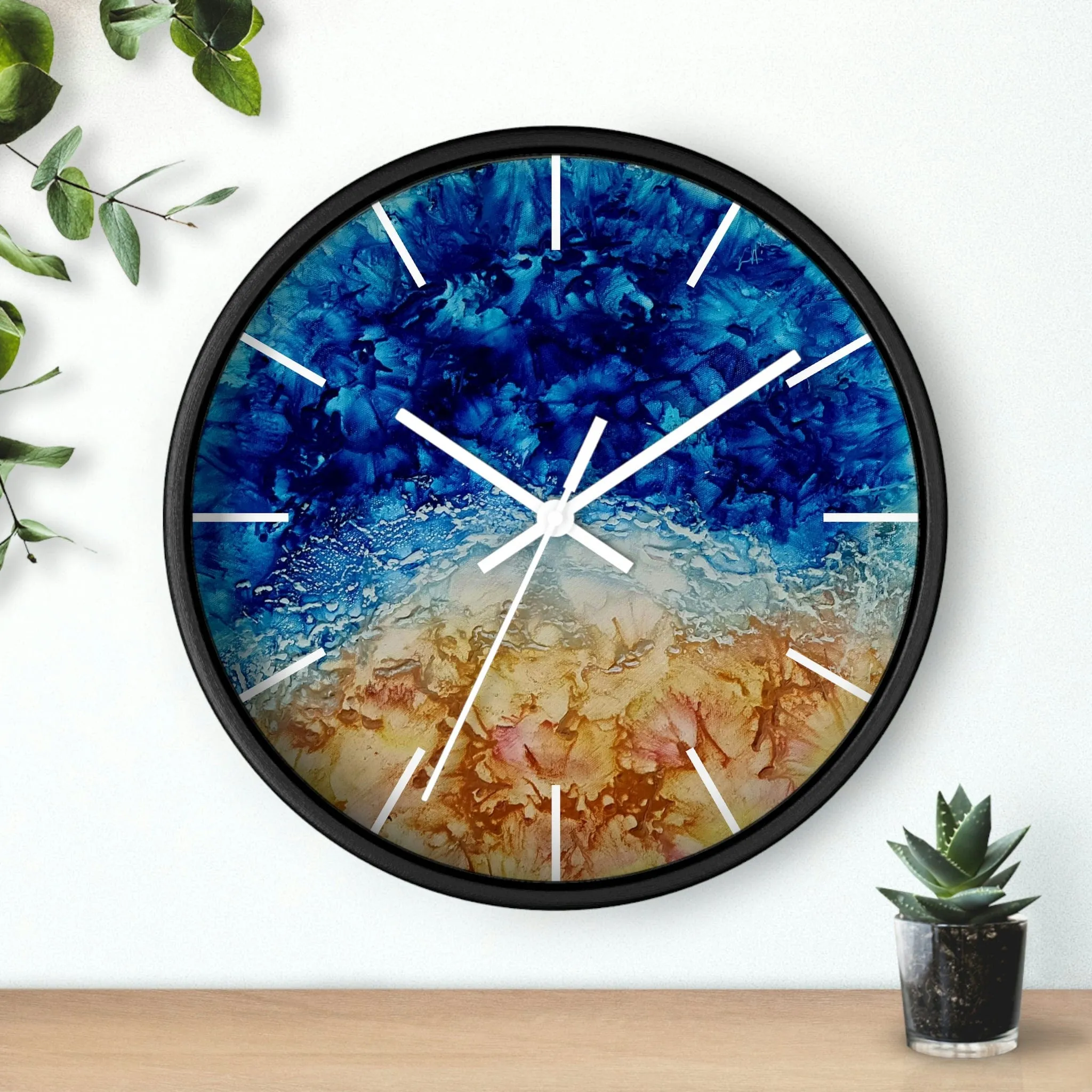 Wall Clock- A Day At The Beach