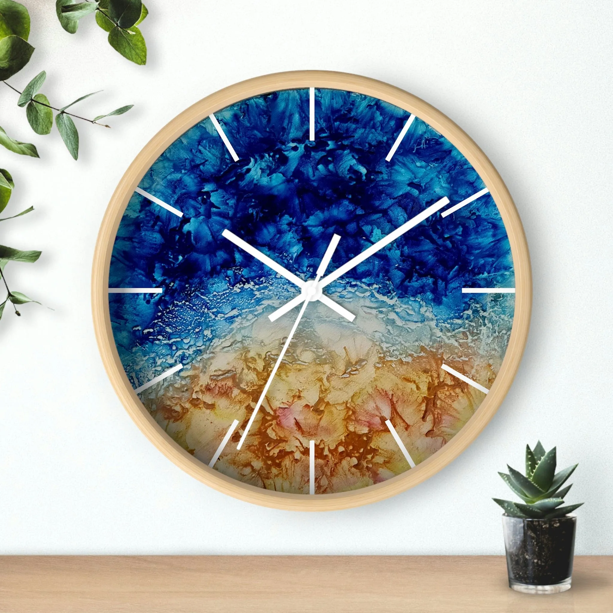 Wall Clock- A Day At The Beach