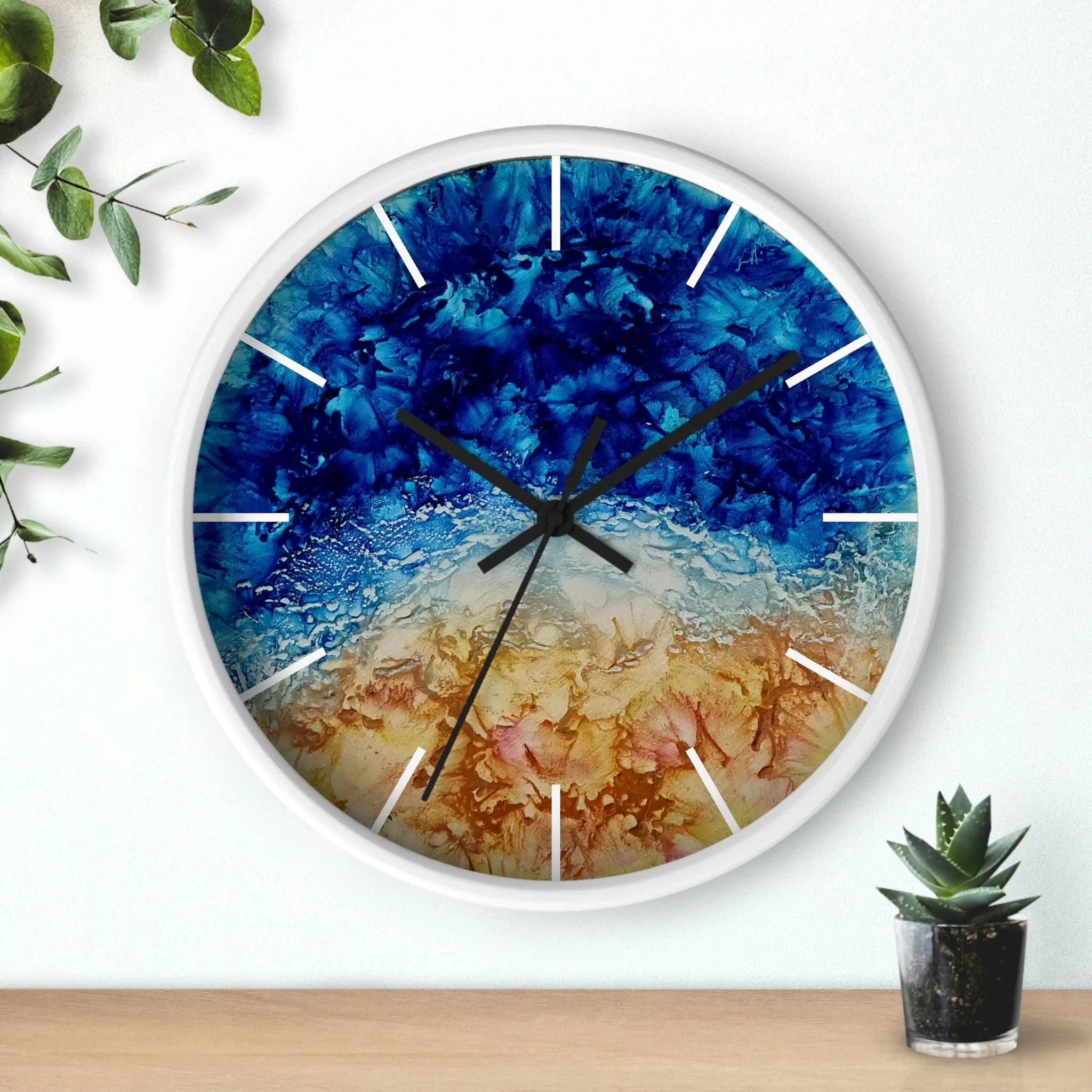 Wall Clock- A Day At The Beach