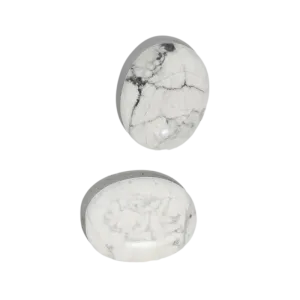 White Howlite Palm Stone