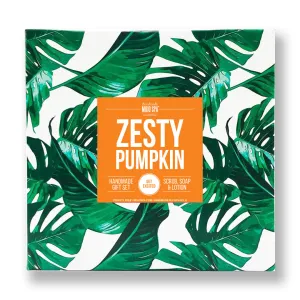 Zesty Pumpkin Scrub, Body Butter & Soap Gift Set