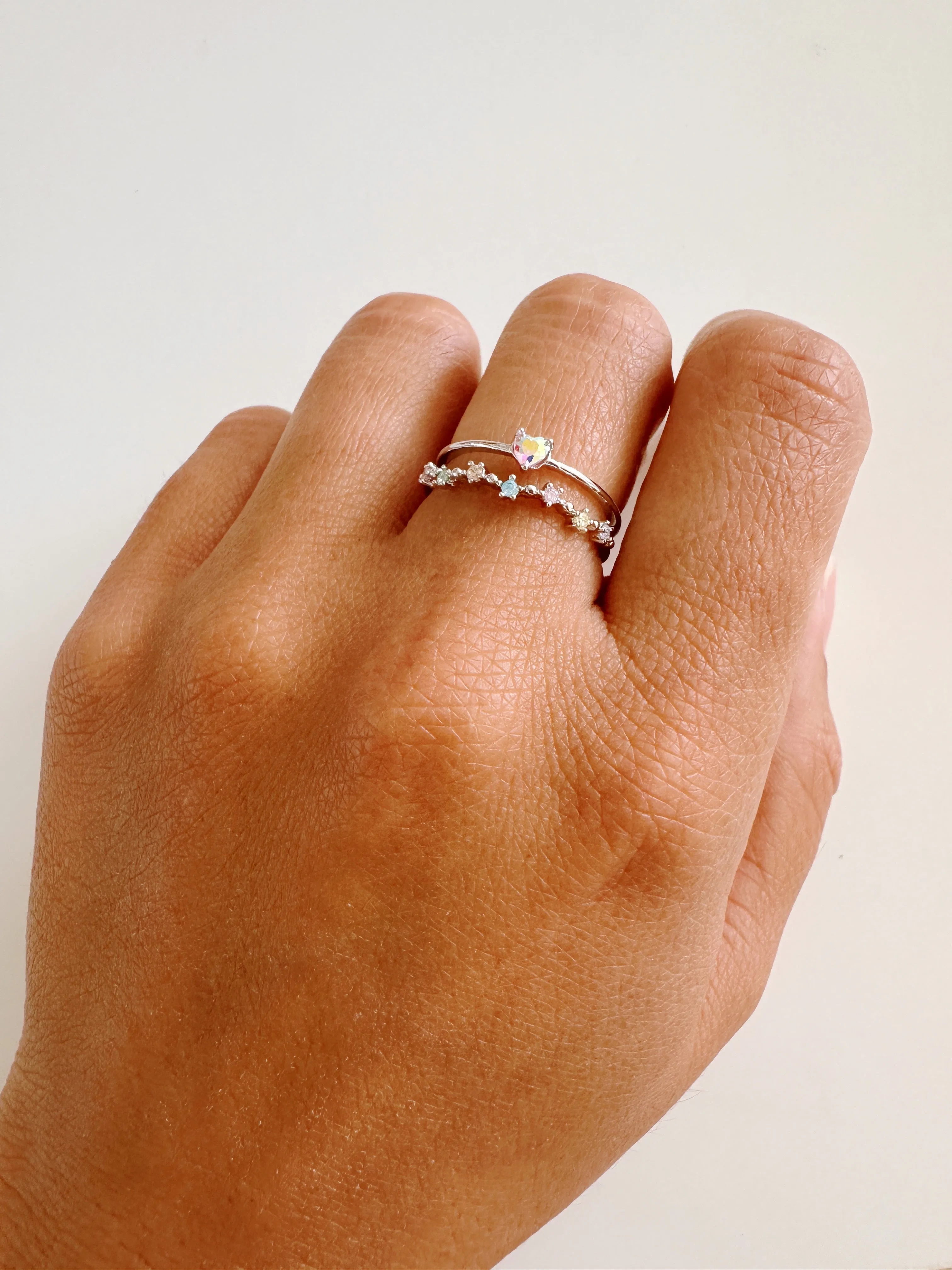 Zinnia Crystal Ring